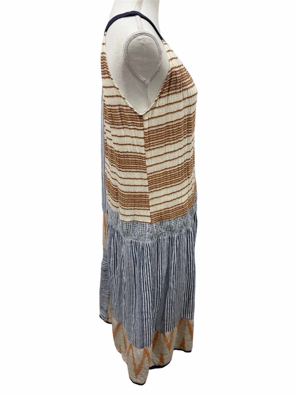 Anthropologie THML Mixed Print Boho
Patchwork Halter Maxi Dress - Picture 5 of 16